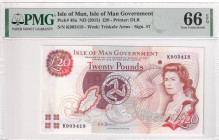 Isle of Man, 20 Pounds, 2013, UNC, p49a