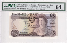 Jersey, 5 Pounds, 1976/1988, UNC, p12a