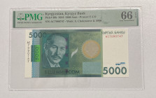 Kyrgyzstan, 5.000 Som, 2016, UNC, p30b
