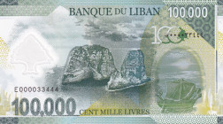Lebanon, 100.000 Livres, 2020, UNC, p99