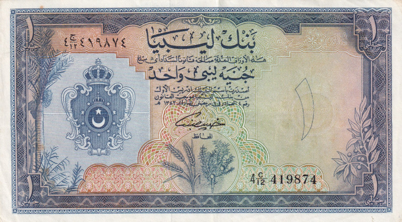 Libya, 1 Pound, 1963, VF, p25

Stained

Estimate: USD 25-50
