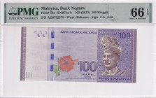 Malaysia, 100 Ringgit, 2012, UNC, p56a