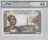 Mali, 10.000 Francs, 1970/1984, UNC, p15g