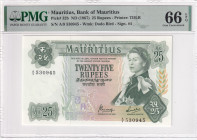 Mauritius, 25 Rupees, 1967, UNC, p32b