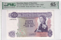 Mauritius, 50 Rupees, 1967, UNC, p33b