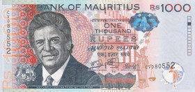 Mauritius, 1.000 Rupees, 2023, AUNC, p63