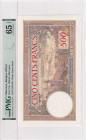 Morocco, 500 Francs, 1946/1948, UNC, p15bs
