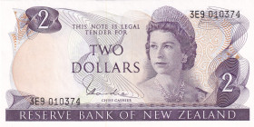 New Zealand, 2 Dollars, 1967/1981, UNC(-), p164d