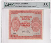 Norway, 100 Kroner, 1945, AUNC, p28a1
