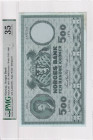 Norway, 500 Kroner, 1971/1976, VF, p34f
