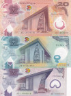 Papua New Guinea, 5-10-20 Kina, 2010, UNC, p39;p40;p41, (Total 3 banknotes)