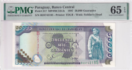 Paraguay, 50.000 Guaranies, 1997, UNC, p217a