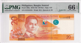 Philippines, 20 Piso, 2010, UNC, p206a