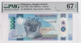 Philippines, 1.000 Piso, 2022, UNC, p230a
