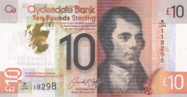 Scotland, 10 Pounds, 2017, UNC, p229q