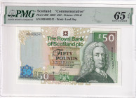 Scotland, 50 Pounds, 2005, UNC, p366a