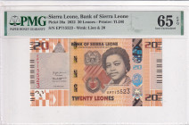 Sierra Leone, 20 Leones, 2022, UNC, p38a