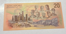 Singapore, 20 Dollars, 2019, UNC, p63