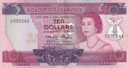 Solomon Islands, 10 Dollars, 1984, AUNC, p11