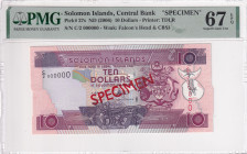 Solomon Islands, 10 Dollars, 2006, UNC, p27s, SPECIMEN