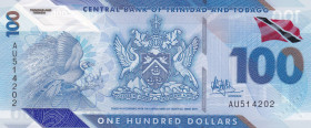 Trinidad & Tobago, 100 Dollars, 2020, UNC, p65