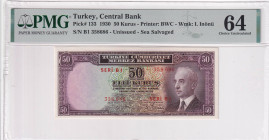 Türkiye, 50 Kurush, UNC, p133, 2.Emission