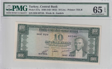 Türkiye, 10 Lira, 1953, UNC, p157, 5.Emission