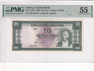 Türkiye, 10 Lira, 1960, AUNC, p159a, 5.Emission