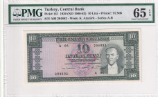 Türkiye, 10 Lira, 1963, UNC, p161, 5.Emission