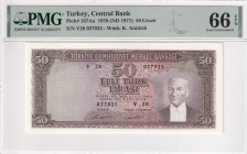 Türkiye, 50 Lira, 1971, UNC, p187Aa, 5.Emission