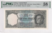Türkiye, 100 Lira, 1964, AUNC, p177a, 5.Emission