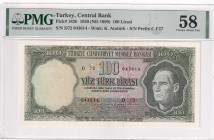 Türkiye, 500 Lira, 1969, AUNC, p182c, 5.Emission