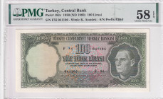 Türkiye, 100 Lira, 1969, AUNC, p182i, 5.Emission