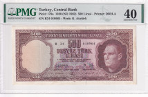 Türkiye, 500 Lira, 1962, XF, p178a, 5.Emission