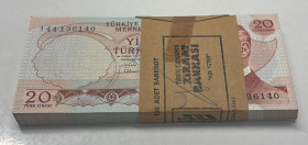 Türkiye, 20 Lira, 1983, UNC, p187b, 6.Emission
