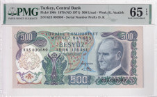 Türkiye, 500 Lira, 1974, UNC, p190b, 6.Emission