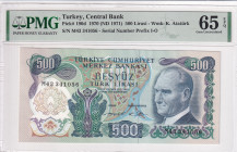 Türkiye, 500 Lira, 1974, UNC, p190d, 6.Emission