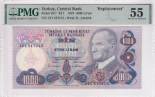 Türkiye, 1.000 Lira, 1978, AUNC, p191, 6.Emission