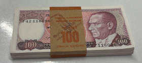 Türkiye, 100 Lira, 1984, UNC, p194b, 7.Emission