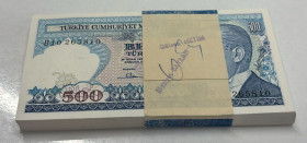 Türkiye, 500 Lira, 1983, UNC, p195, 7.Emission