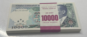 Türkiye, 10.000 Lira, 1993, UNC, p200, 7.Emission
