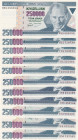 Türkiye, 250.000 Lira, 1992/1998, UNC, p207; p211, 7.Emission