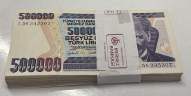Türkiye, 500.000 Lira, 1997, UNC, p212, 7.Emission