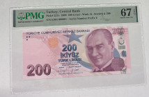 Türkiye, 200 Lira, 2009, UNC, p227e, 9.Emission