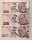 Türkiye, 200 Lira, 2024, UNC, p227g, 9.Emission