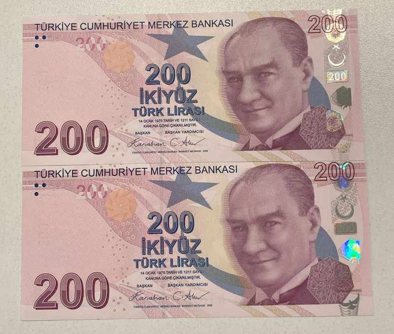 Türkiye, 200 Lira, 2024, UNC, p227g, 9.Emission

Top 100 Serial Numbers, (Tota...