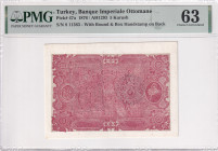 Türkiye, Ottoman Empire, 5 Kurush, 1876, UNC, p47a, Galib