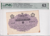 Türkiye, Ottoman Empire, 20 Piastres, 1912, UNC, p80, Talat / Hüseyin Cahid