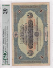 Türkiye, Ottoman Empire, 5 Livres, 1916, VF, p91, Talat / Janko