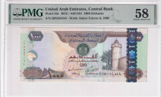 United Arab Emirates, 1.000 Dirhams , 2012, AUNC, p33c